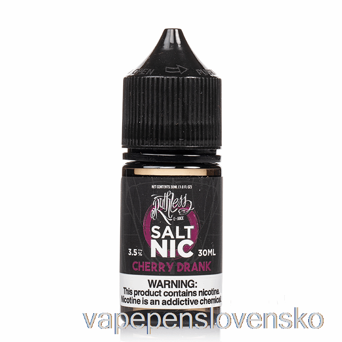 čerešňový Nápoj - Neľútostné Soli - 30ml 50mg Vape Per